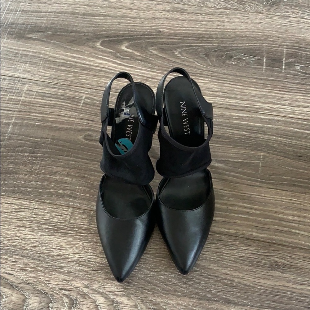 Black Nine West heel